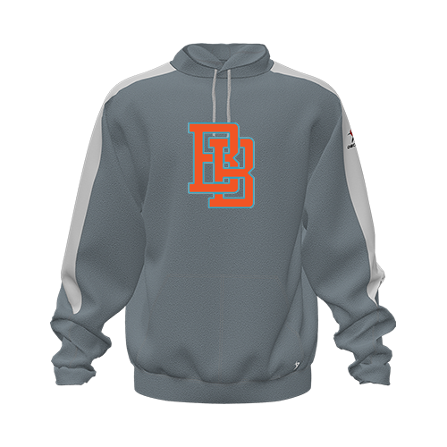 [CUS-DFW-HOOD-FLC-LSL-GRY-YXS-LOGO1] Hoodie (Youth XS, Gray, Logo 1)