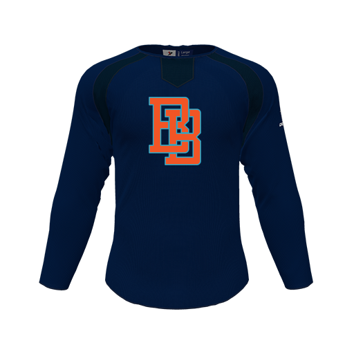 [CUS-DFW-PULL-FLC-CNK-LSL-NVY-YS-LOGO1] Pullover (Youth S, Navy, Logo 1)