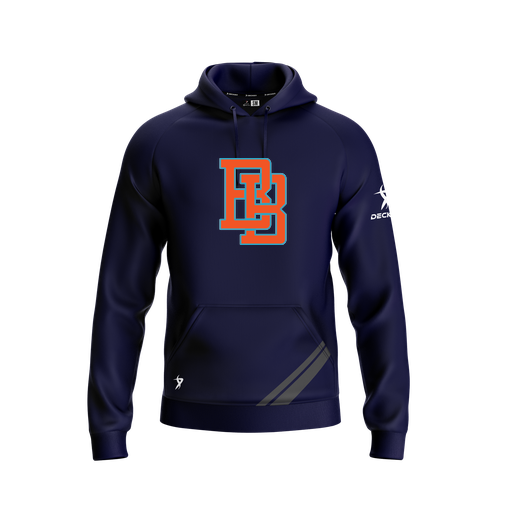 [FOLHSMNV-YXS-LOGO1] Decker Summit Hoodie (Youth XS, Navy, Logo 1)