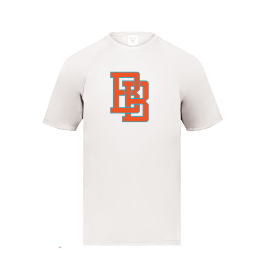 [2791.005.S-LOGO1] Youth Smooth Sport T-Shirt (Youth S, White, Logo 1)