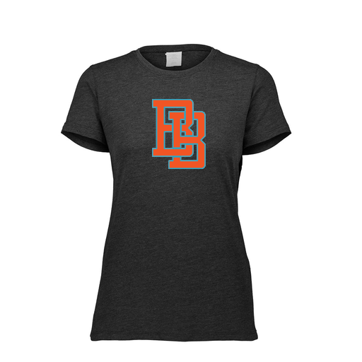 [FTSCUBBK-FAXS-LOGO1] Decker Women's Tri-Blend T-Shirt - Short Sleeve (Female Adult XS, Black, Logo 1)