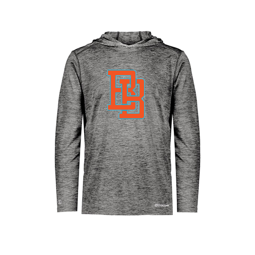 [FOLHCGBK-YS-LOGO1] Decker Youth Charge Hoodie (Youth S, Black, Logo 1)