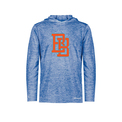 [FOLHCGRY-YS-LOGO1] Decker Youth Charge Hoodie (Youth S, Royal, Logo 1)