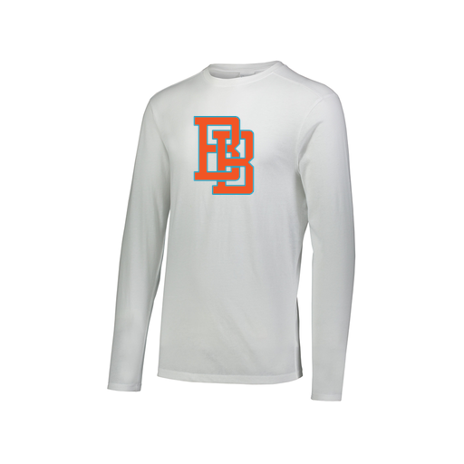 [3075.005.XS-LOGO1] Men's LS Ultra-blend T-Shirt (Adult XS, White, Logo 1)