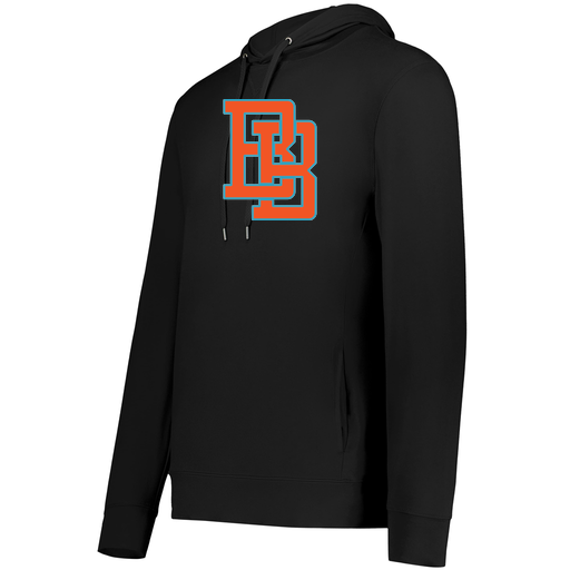 [222698.080.S-LOGO1] YOUTH VENTURA THIN KNIT HOODIE (Youth S, Black, Logo 1)