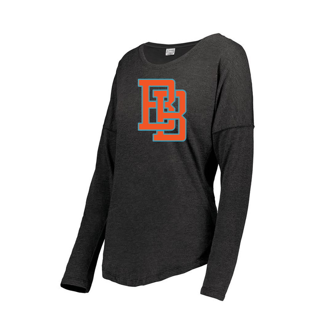 Decker Women's Tri-Blend T-Shirt - Long Sleeve